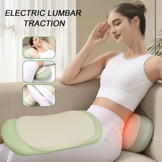 Electric Airbag Traction Lumbar Massager & High-Frequency Back Spine Support Device