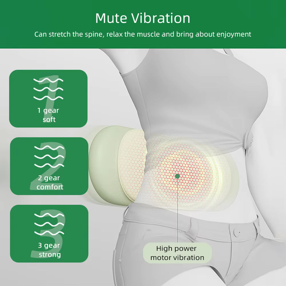 Electric Airbag Traction Lumbar Massager & High-Frequency Back Spine Support Device