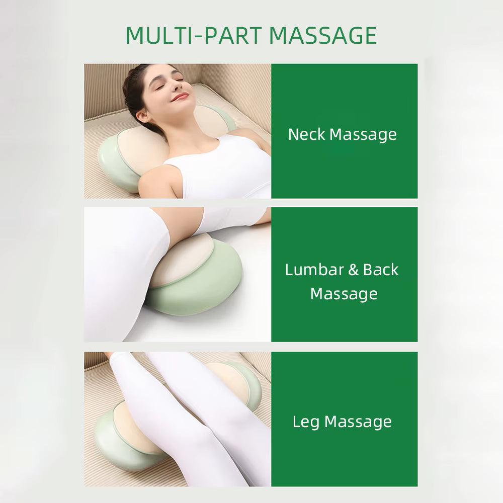 Electric Airbag Traction Lumbar Massager & High-Frequency Back Spine Support Device