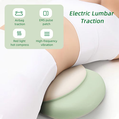 Electric Airbag Traction Lumbar Massager & High-Frequency Back Spine Support Device